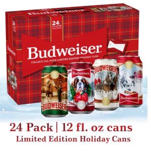 Budweiser Holiday Edition - 24 Pack of 12 oz Cans